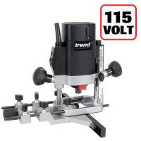 Trend T5EB 110V 1/4in Variable Speed Routers 1000 Watt £154.95